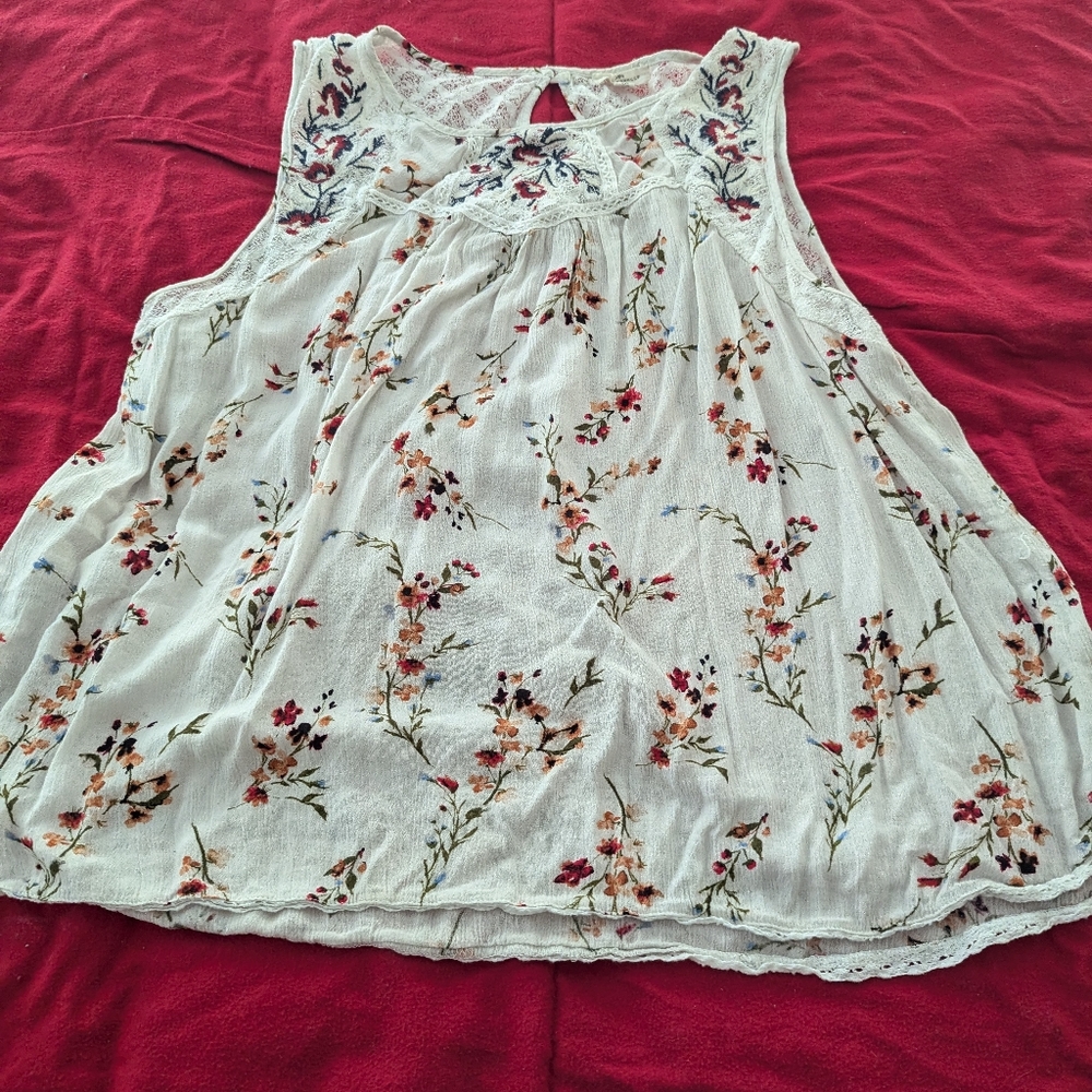 Mason and Belle floral tank blouse